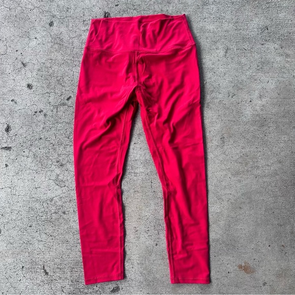 Zyia Red 7/8 Leggings - Picture 2 of 6
